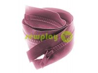 Zipper tractor type 5 one slider 40 cm - 100 cm, color violet 296