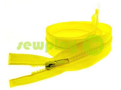 Zipper tractor type 5 one slider 40 cm - 100 cm, color yellow 029 sku 1472