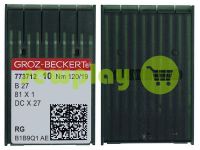 Голки промислові Groz-Beckert B27/81X1/DCX27/DCX1 RG 120/19 для оверлока універсальні